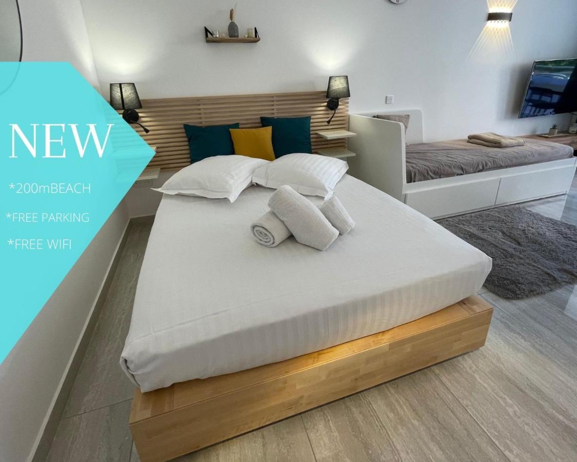 Chaleureux Studio, 200M De La Plage, Parking, Wifi 로퀴에브륀캡마르탱 외부 사진
