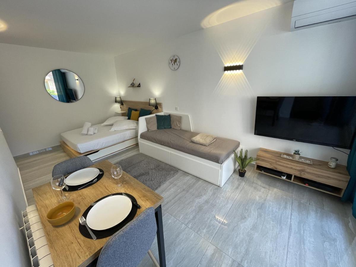 Chaleureux Studio, 200M De La Plage, Parking, Wifi 로퀴에브륀캡마르탱 외부 사진